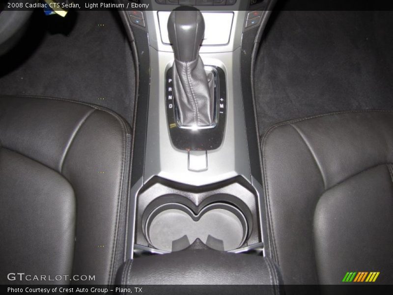 Light Platinum / Ebony 2008 Cadillac CTS Sedan