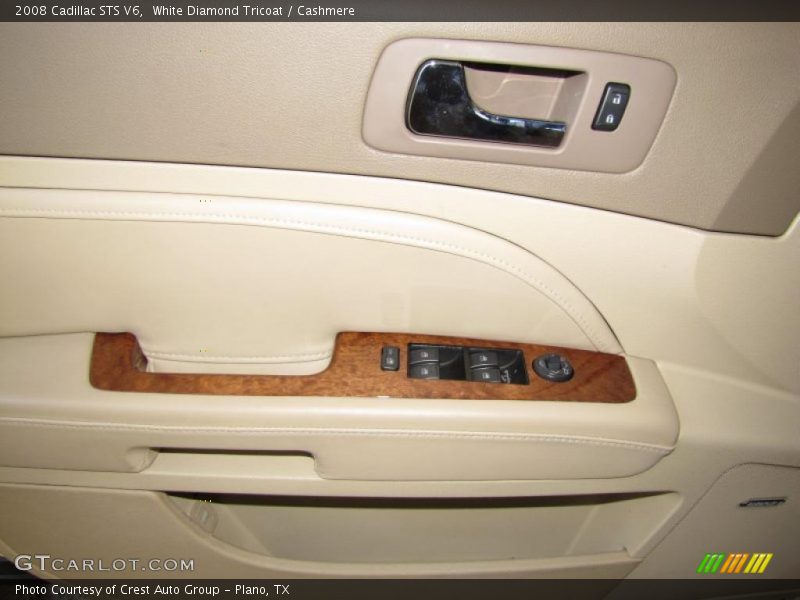 White Diamond Tricoat / Cashmere 2008 Cadillac STS V6