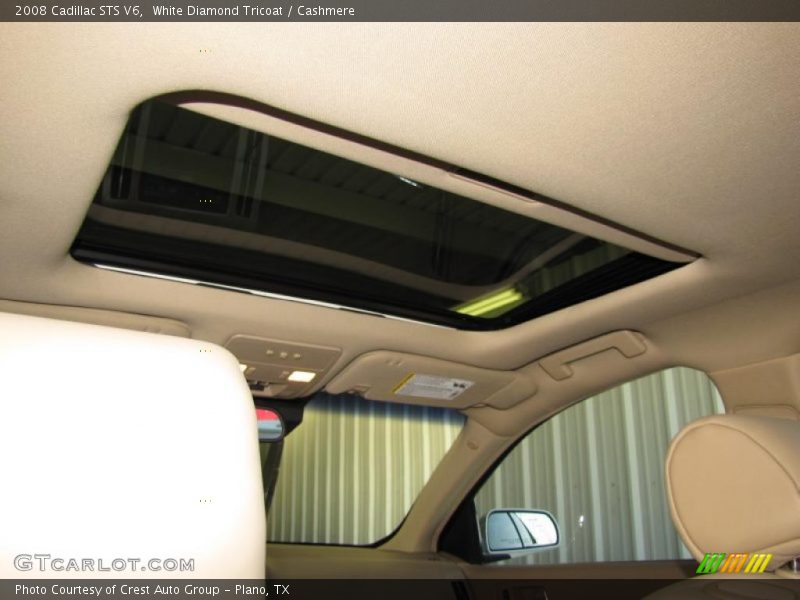 White Diamond Tricoat / Cashmere 2008 Cadillac STS V6