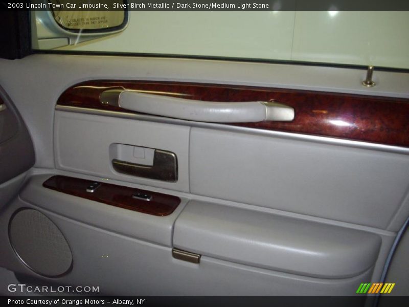 Silver Birch Metallic / Dark Stone/Medium Light Stone 2003 Lincoln Town Car Limousine