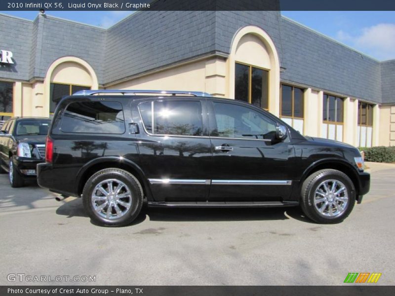 Liquid Onyx Black / Graphite 2010 Infiniti QX 56