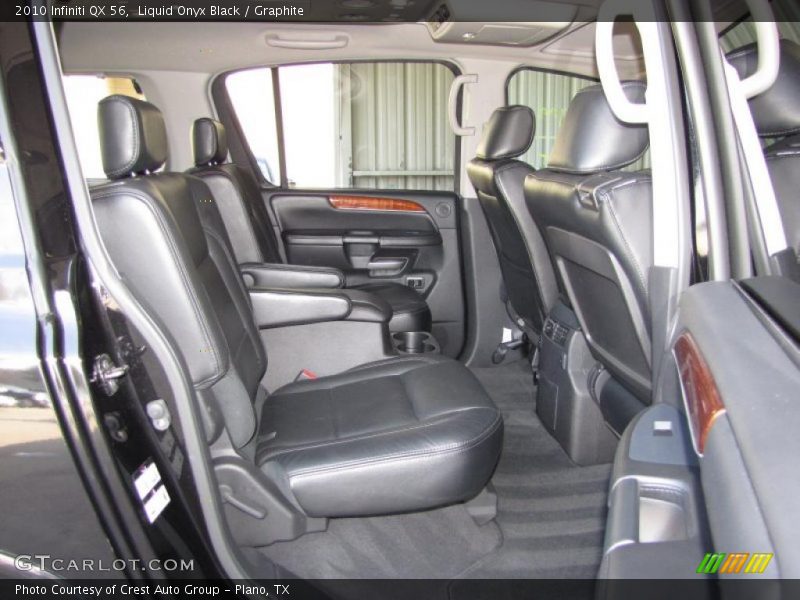  2010 QX 56 Graphite Interior