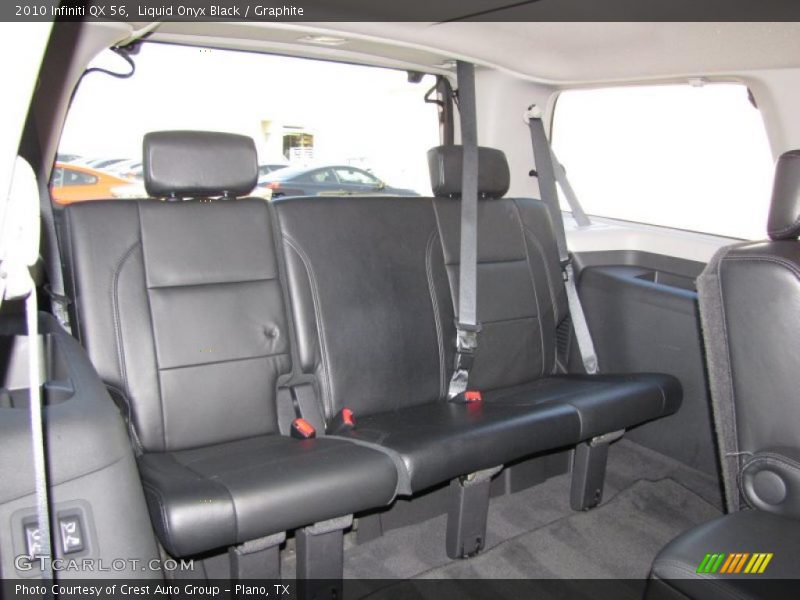  2010 QX 56 Graphite Interior