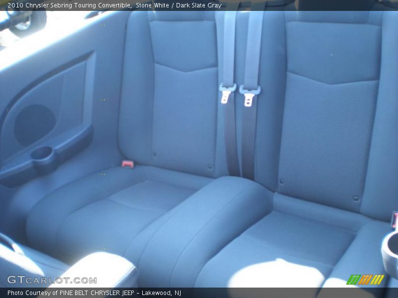 Stone White / Dark Slate Gray 2010 Chrysler Sebring Touring Convertible