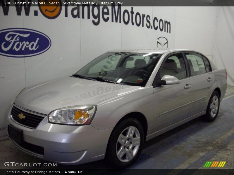Silverstone Metallic / Titanium Gray 2006 Chevrolet Malibu LT Sedan