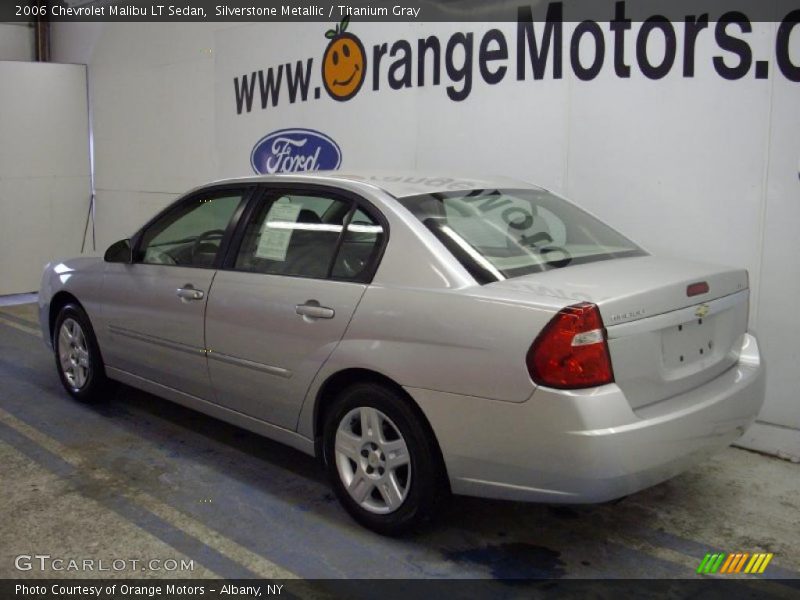 Silverstone Metallic / Titanium Gray 2006 Chevrolet Malibu LT Sedan