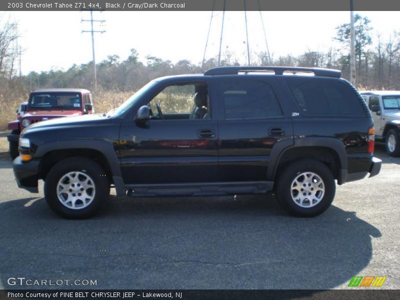 Black / Gray/Dark Charcoal 2003 Chevrolet Tahoe Z71 4x4