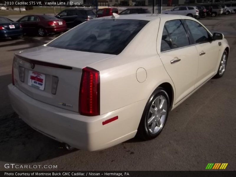 Vanilla Latte / Ebony 2010 Cadillac STS V8