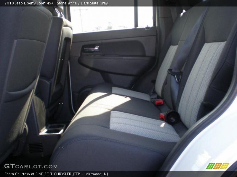 Stone White / Dark Slate Gray 2010 Jeep Liberty Sport 4x4