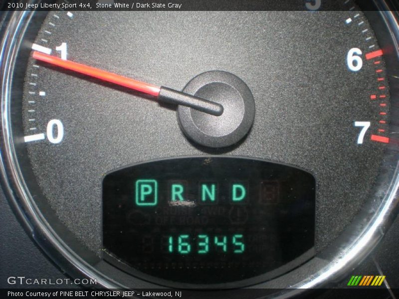 Stone White / Dark Slate Gray 2010 Jeep Liberty Sport 4x4