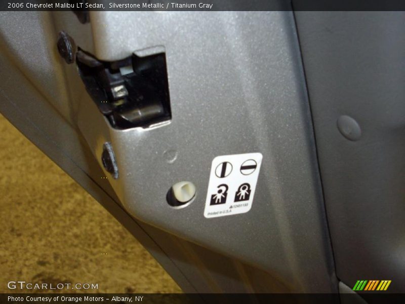 Silverstone Metallic / Titanium Gray 2006 Chevrolet Malibu LT Sedan