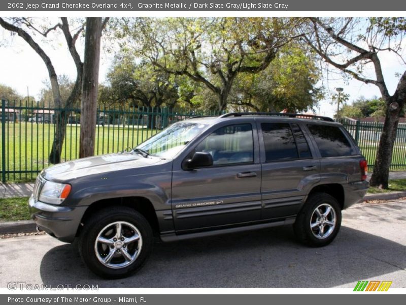 Graphite Metallic / Dark Slate Gray/Light Slate Gray 2002 Jeep Grand Cherokee Overland 4x4