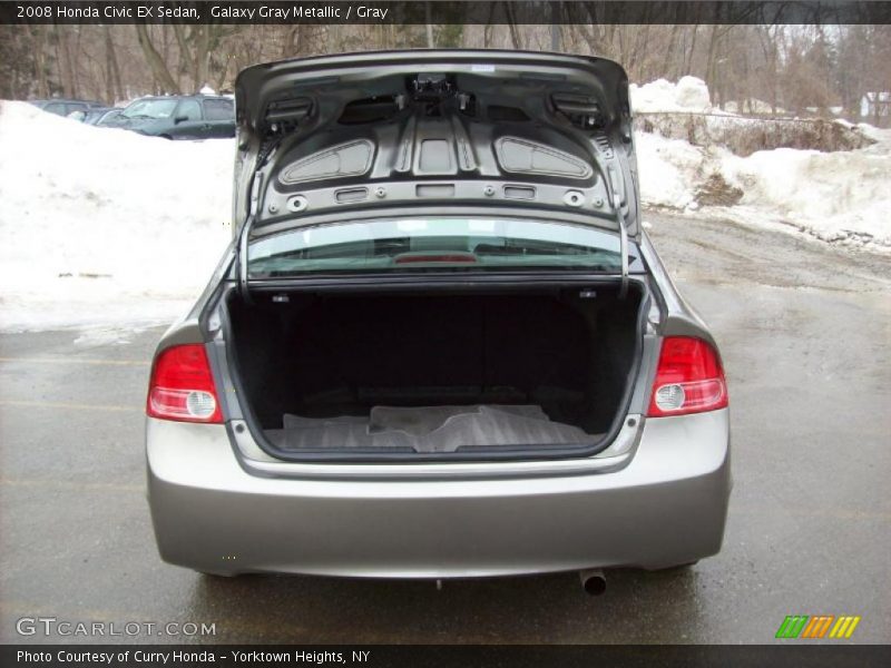 Galaxy Gray Metallic / Gray 2008 Honda Civic EX Sedan