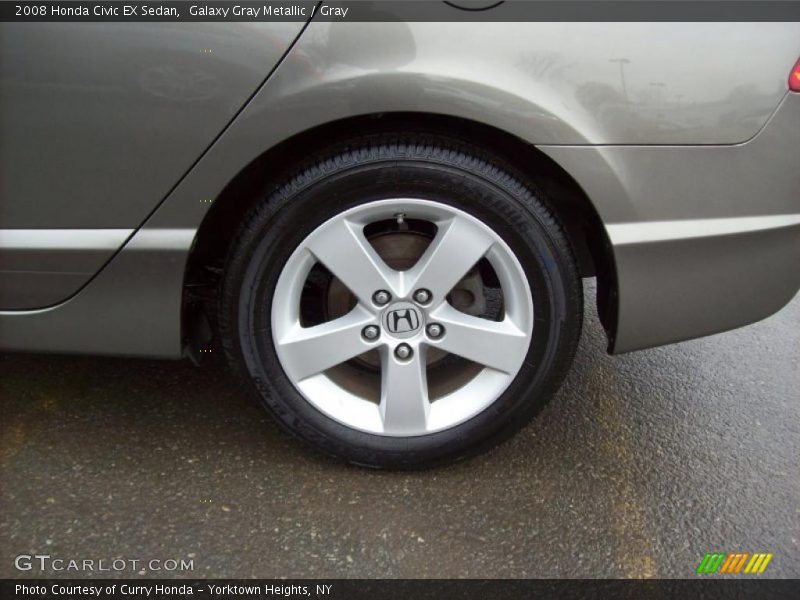 Galaxy Gray Metallic / Gray 2008 Honda Civic EX Sedan
