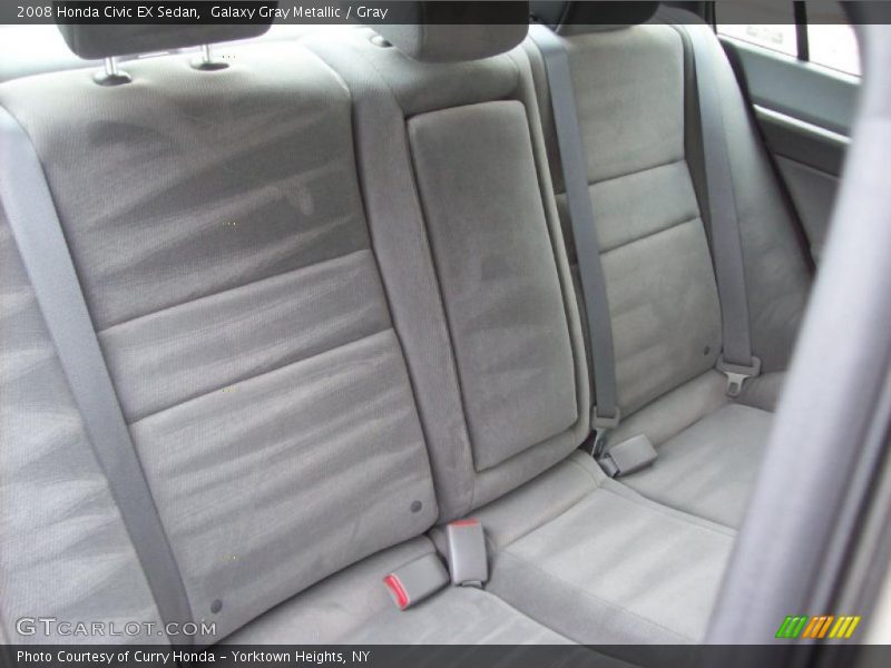 Galaxy Gray Metallic / Gray 2008 Honda Civic EX Sedan