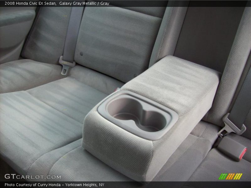 Galaxy Gray Metallic / Gray 2008 Honda Civic EX Sedan