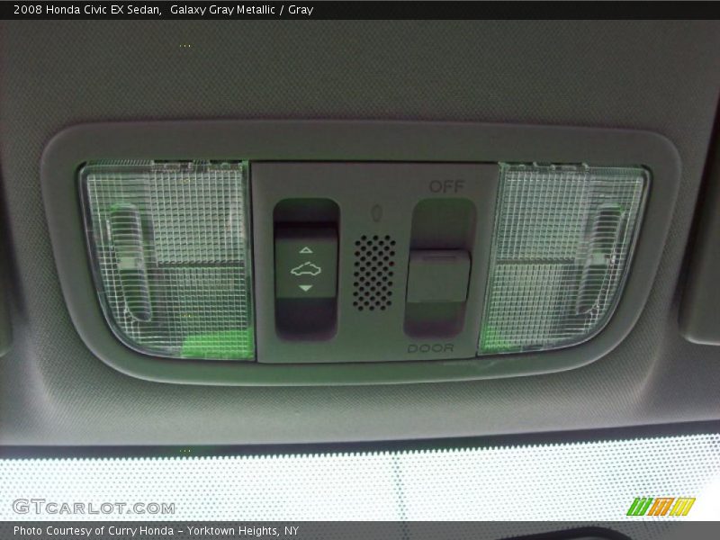 Galaxy Gray Metallic / Gray 2008 Honda Civic EX Sedan