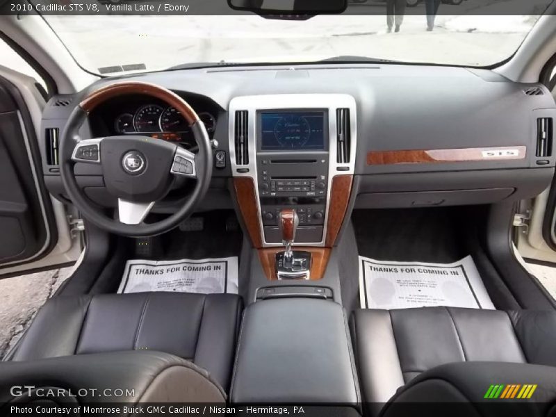 Dashboard of 2010 STS V8
