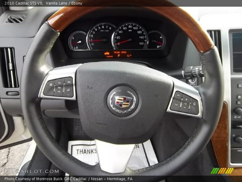  2010 STS V8 Steering Wheel