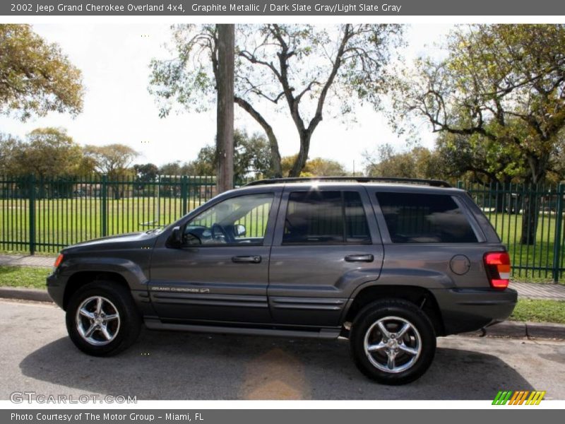Graphite Metallic / Dark Slate Gray/Light Slate Gray 2002 Jeep Grand Cherokee Overland 4x4