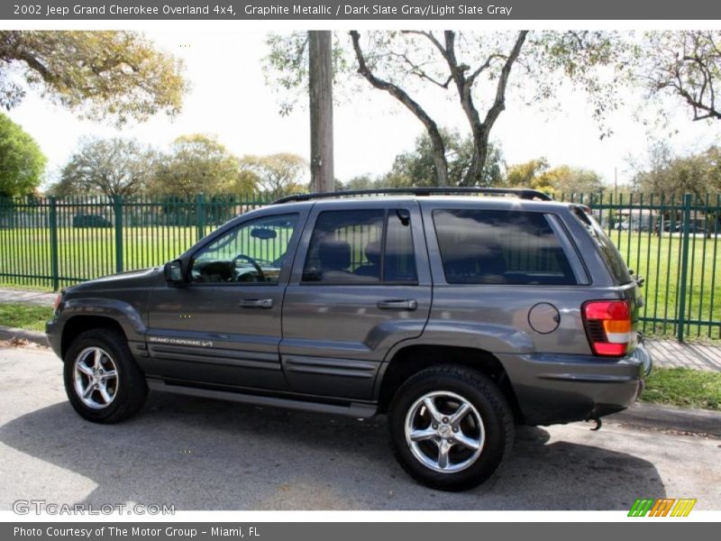 Graphite Metallic / Dark Slate Gray/Light Slate Gray 2002 Jeep Grand Cherokee Overland 4x4