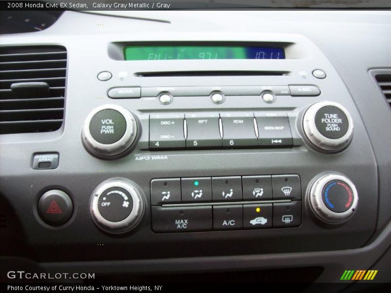 Galaxy Gray Metallic / Gray 2008 Honda Civic EX Sedan