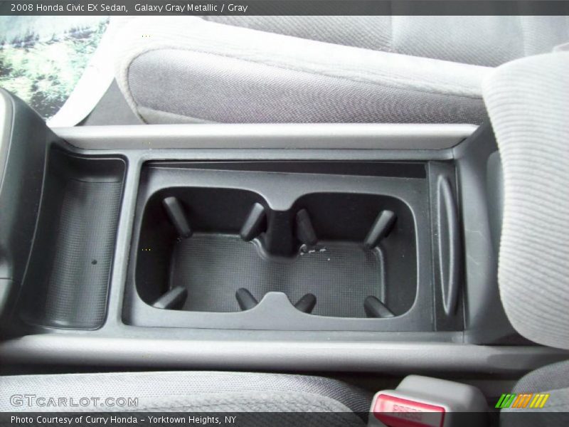 Galaxy Gray Metallic / Gray 2008 Honda Civic EX Sedan