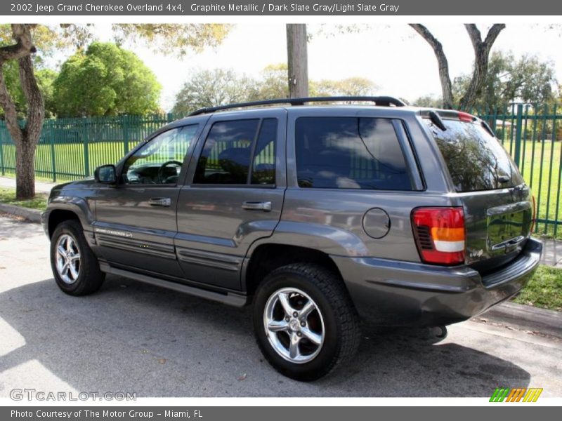 Graphite Metallic / Dark Slate Gray/Light Slate Gray 2002 Jeep Grand Cherokee Overland 4x4