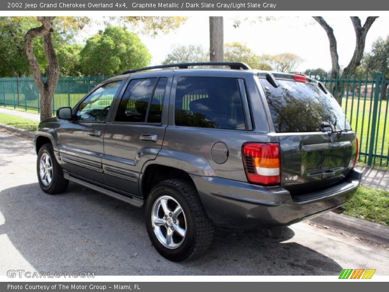 Graphite Metallic / Dark Slate Gray/Light Slate Gray 2002 Jeep Grand Cherokee Overland 4x4