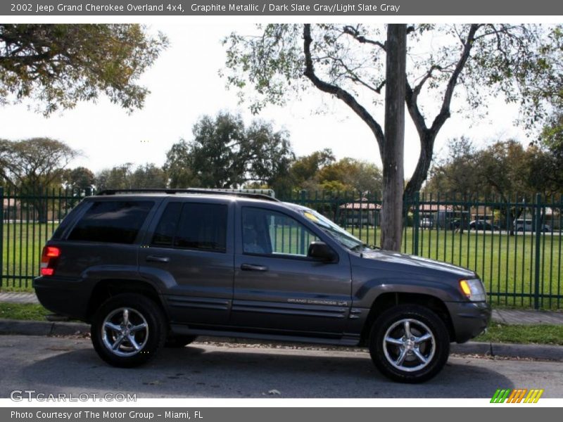 Graphite Metallic / Dark Slate Gray/Light Slate Gray 2002 Jeep Grand Cherokee Overland 4x4