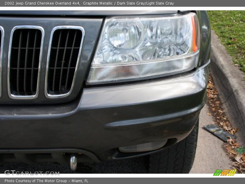 Graphite Metallic / Dark Slate Gray/Light Slate Gray 2002 Jeep Grand Cherokee Overland 4x4