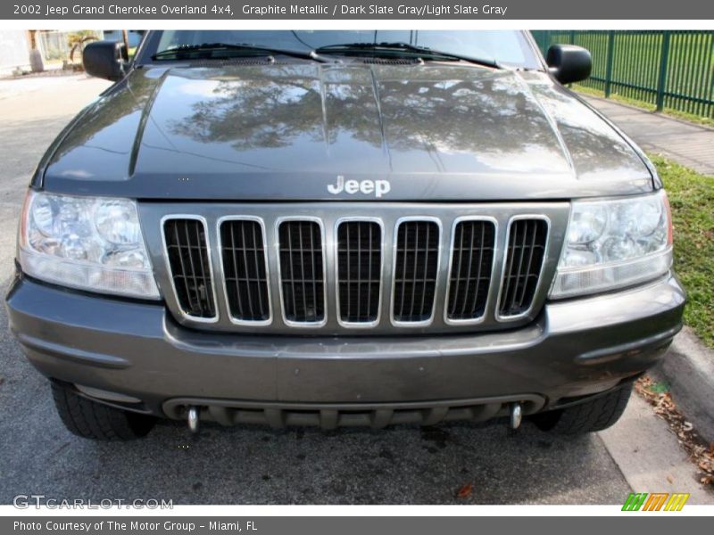 Graphite Metallic / Dark Slate Gray/Light Slate Gray 2002 Jeep Grand Cherokee Overland 4x4