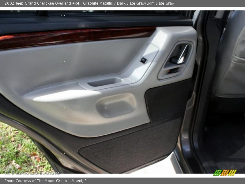 Graphite Metallic / Dark Slate Gray/Light Slate Gray 2002 Jeep Grand Cherokee Overland 4x4