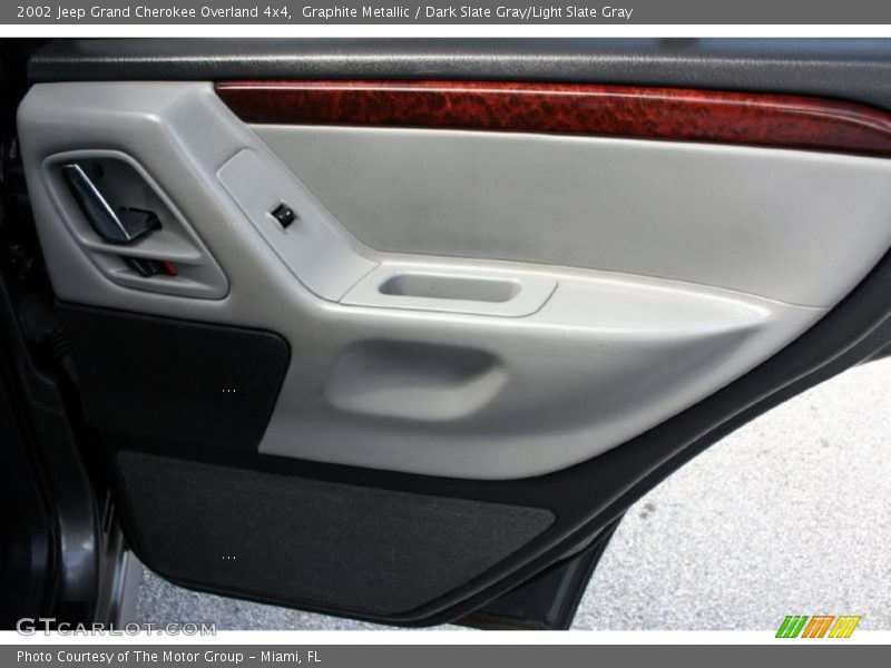 Graphite Metallic / Dark Slate Gray/Light Slate Gray 2002 Jeep Grand Cherokee Overland 4x4