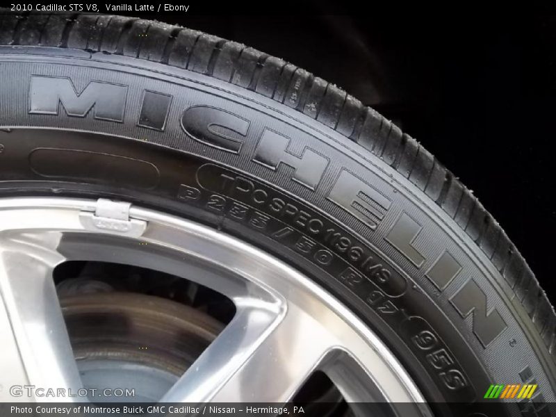 Vanilla Latte / Ebony 2010 Cadillac STS V8