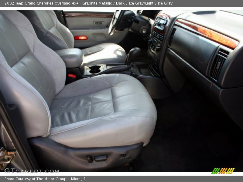 Graphite Metallic / Dark Slate Gray/Light Slate Gray 2002 Jeep Grand Cherokee Overland 4x4