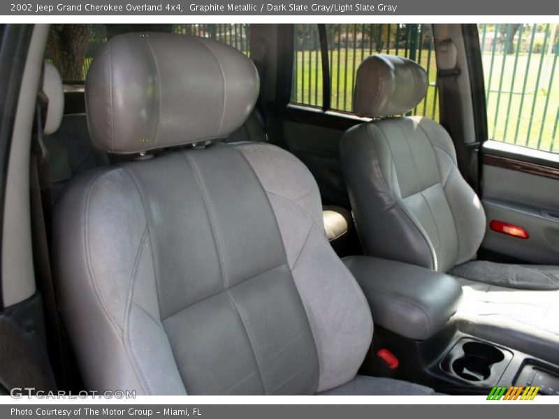 Graphite Metallic / Dark Slate Gray/Light Slate Gray 2002 Jeep Grand Cherokee Overland 4x4