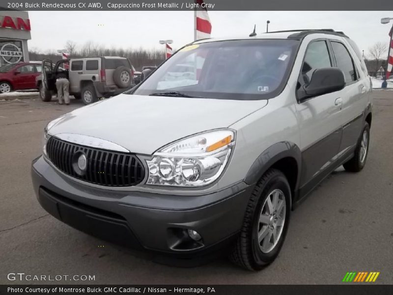 Cappuccino Frost Metallic / Light Gray 2004 Buick Rendezvous CX AWD