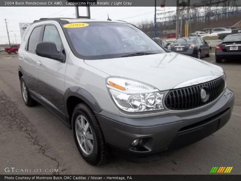 Cappuccino Frost Metallic / Light Gray 2004 Buick Rendezvous CX AWD