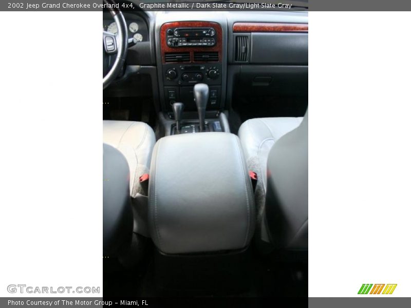 Graphite Metallic / Dark Slate Gray/Light Slate Gray 2002 Jeep Grand Cherokee Overland 4x4