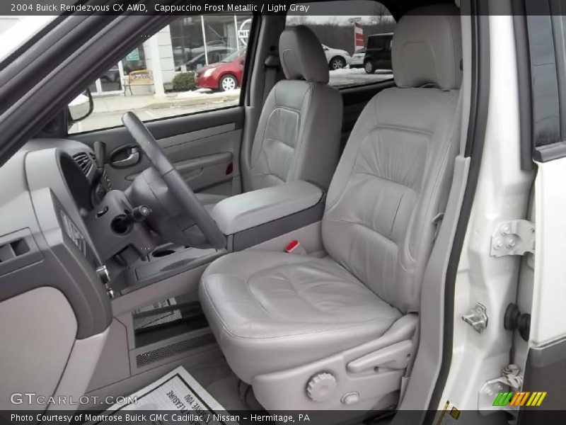 Cappuccino Frost Metallic / Light Gray 2004 Buick Rendezvous CX AWD