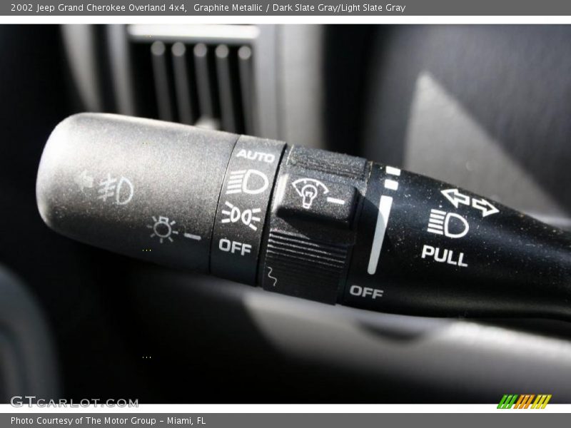 Graphite Metallic / Dark Slate Gray/Light Slate Gray 2002 Jeep Grand Cherokee Overland 4x4