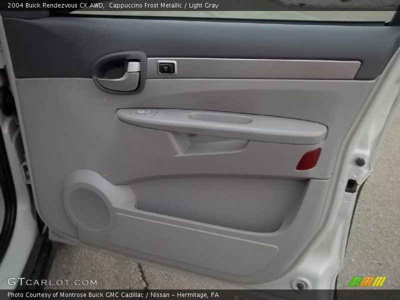 Cappuccino Frost Metallic / Light Gray 2004 Buick Rendezvous CX AWD