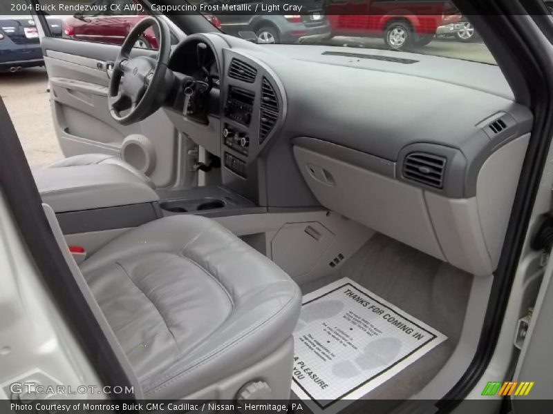 Cappuccino Frost Metallic / Light Gray 2004 Buick Rendezvous CX AWD