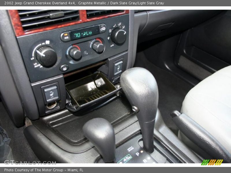 Graphite Metallic / Dark Slate Gray/Light Slate Gray 2002 Jeep Grand Cherokee Overland 4x4