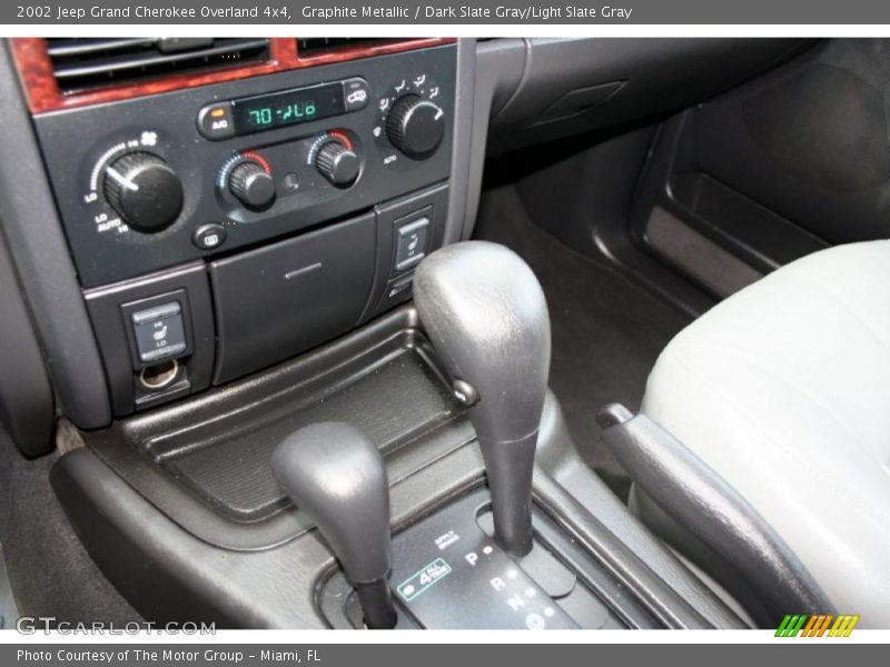 Graphite Metallic / Dark Slate Gray/Light Slate Gray 2002 Jeep Grand Cherokee Overland 4x4