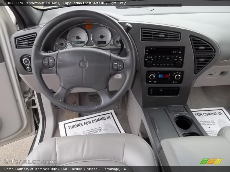 Cappuccino Frost Metallic / Light Gray 2004 Buick Rendezvous CX AWD