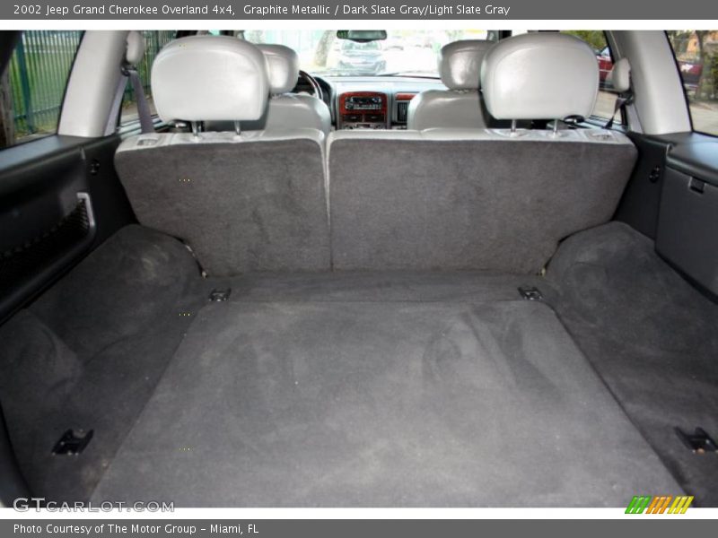 Graphite Metallic / Dark Slate Gray/Light Slate Gray 2002 Jeep Grand Cherokee Overland 4x4