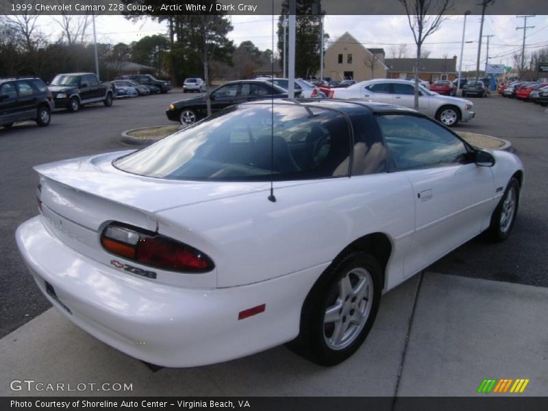 Arctic White / Dark Gray 1999 Chevrolet Camaro Z28 Coupe