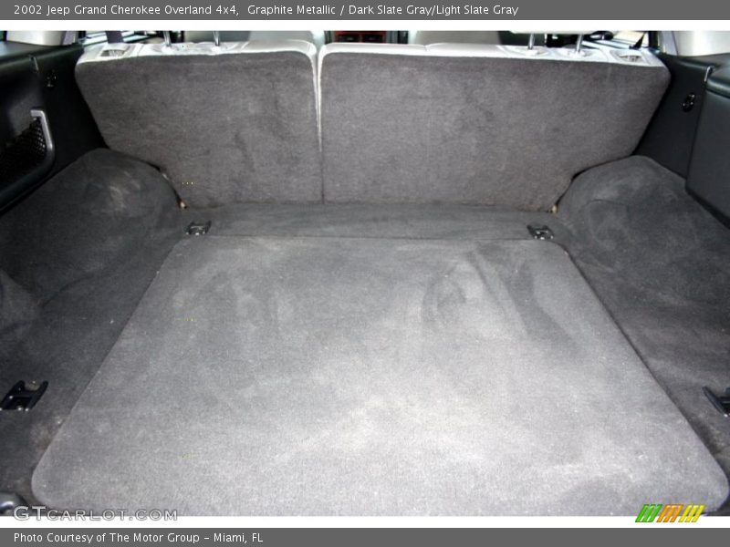 Graphite Metallic / Dark Slate Gray/Light Slate Gray 2002 Jeep Grand Cherokee Overland 4x4